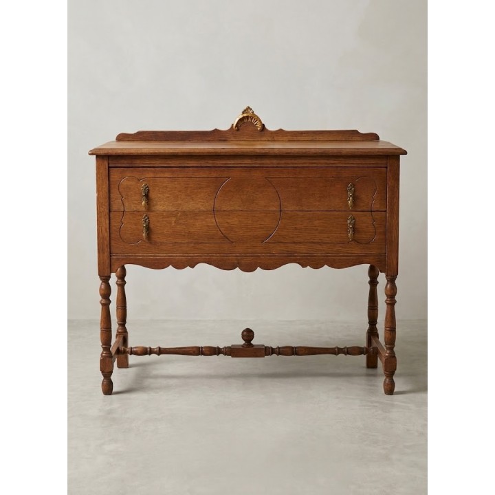 Antique Tiger Oak Buffett/Sideboard Circa 1920