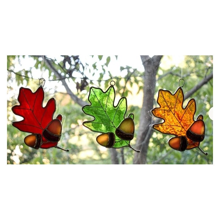 Fall Leaf Stained Glass Kit