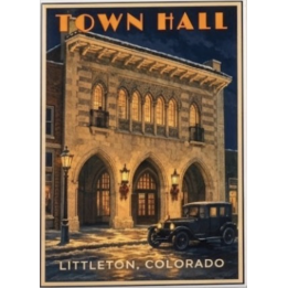 Littleton Town Hall Print