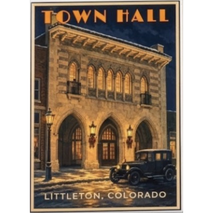 Littleton Town Hall Print