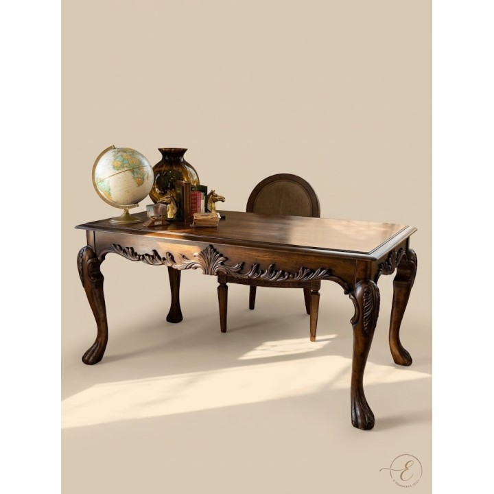 Vintage French Provincial Executive Desk