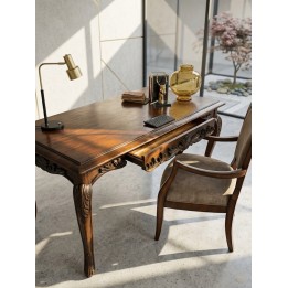 Vintage French Provincial Executive Desk